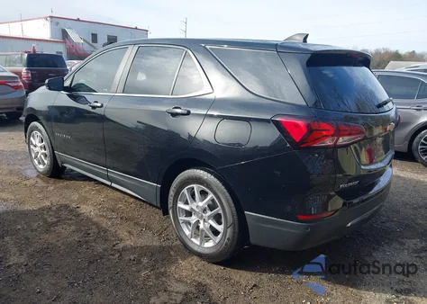 2022 Chevrolet Equinox Fwd Lt from USA, damaged, VIN 3GNAXKEV7NL301303